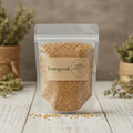 Fenugreek seeds in a 2oz resealable baggie
