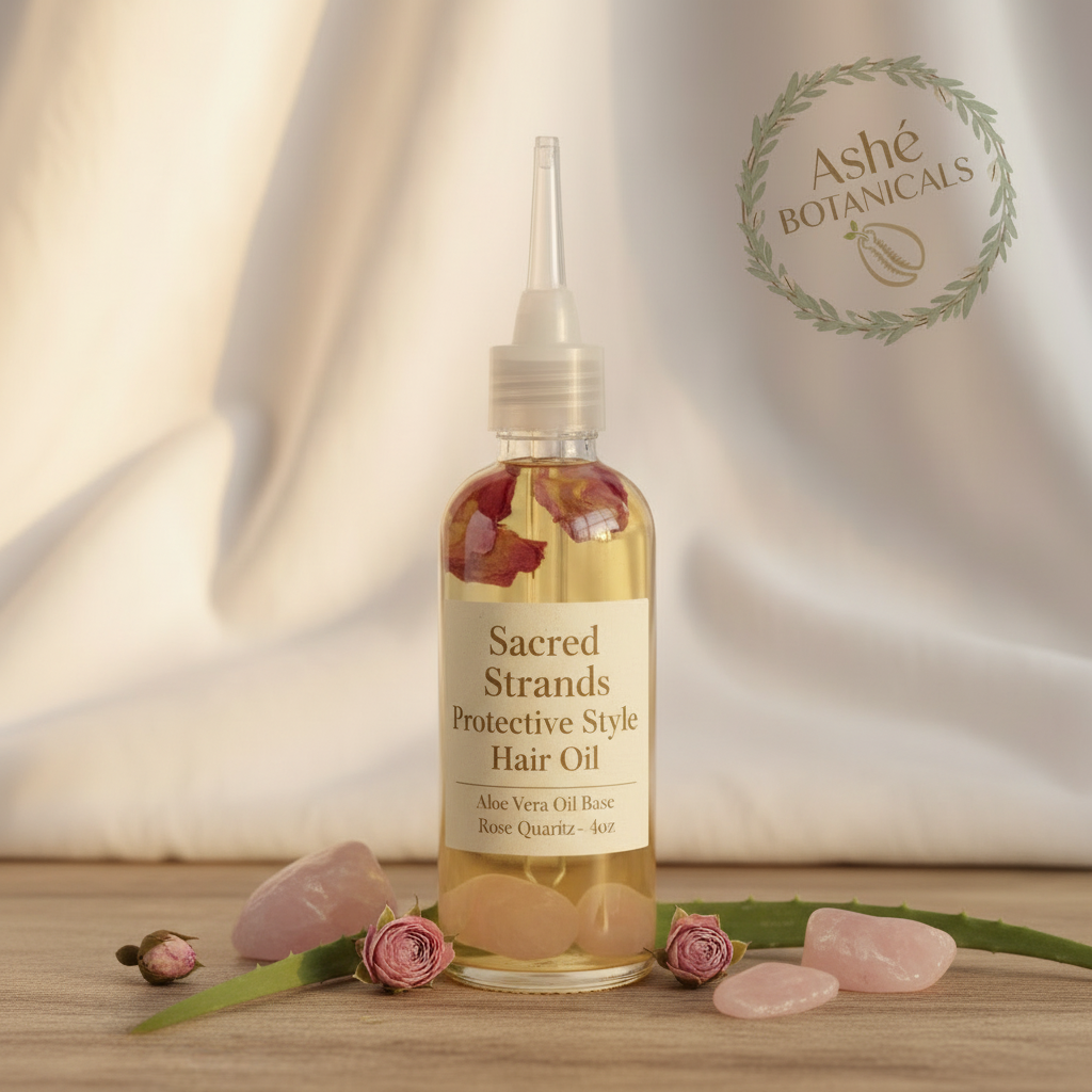 Sacred Strands Protective Style Hair Oil